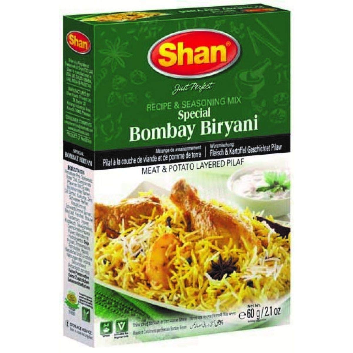 Shan Bombay biryani masala 100g - Click Image to Close
