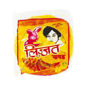 lijjat Udad Papad 200g - Click Image to Close